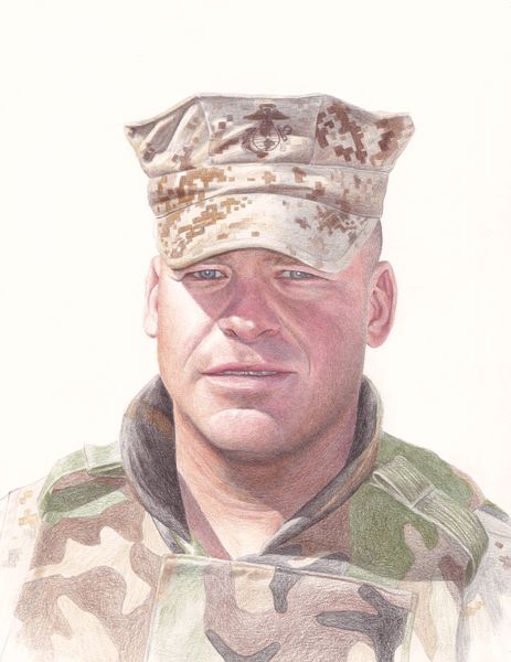 marine portrait by Lee Baker